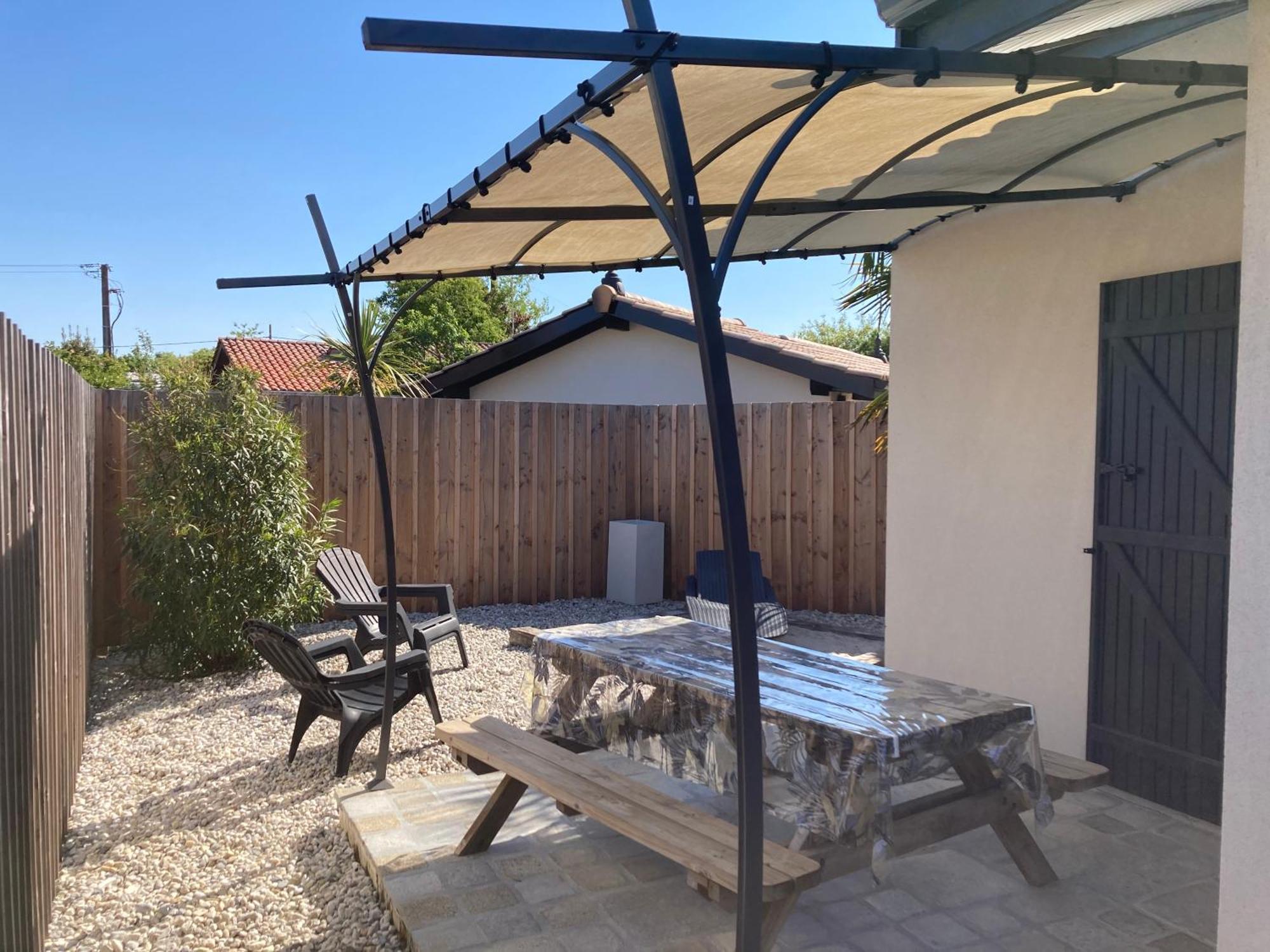 Charme & Confort- Les Cottages Du Bassin D'Arcachon- Petit-Dejeuner Sur Demande - Nuitee, Court Sejour, Semaine 居让梅斯特拉 外观 照片